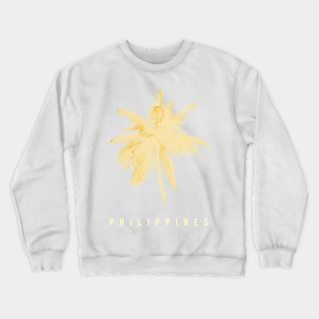 Philippines coconut palm Crewneck Sweatshirt by Dpe1974